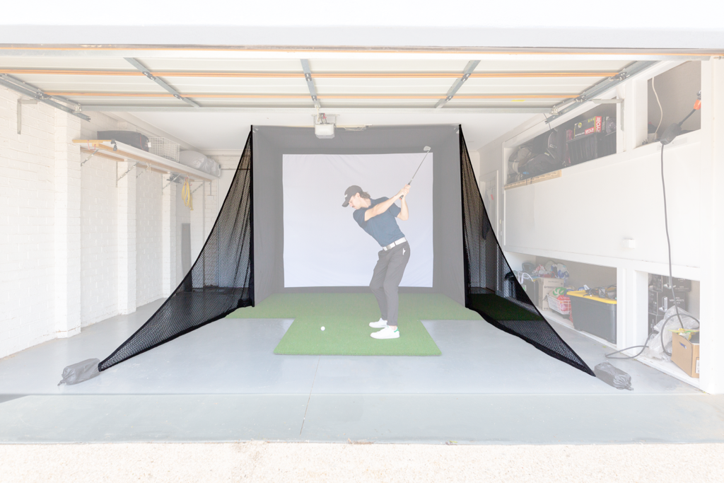 Golf Simulator Enclosure Side Netting Kit V3