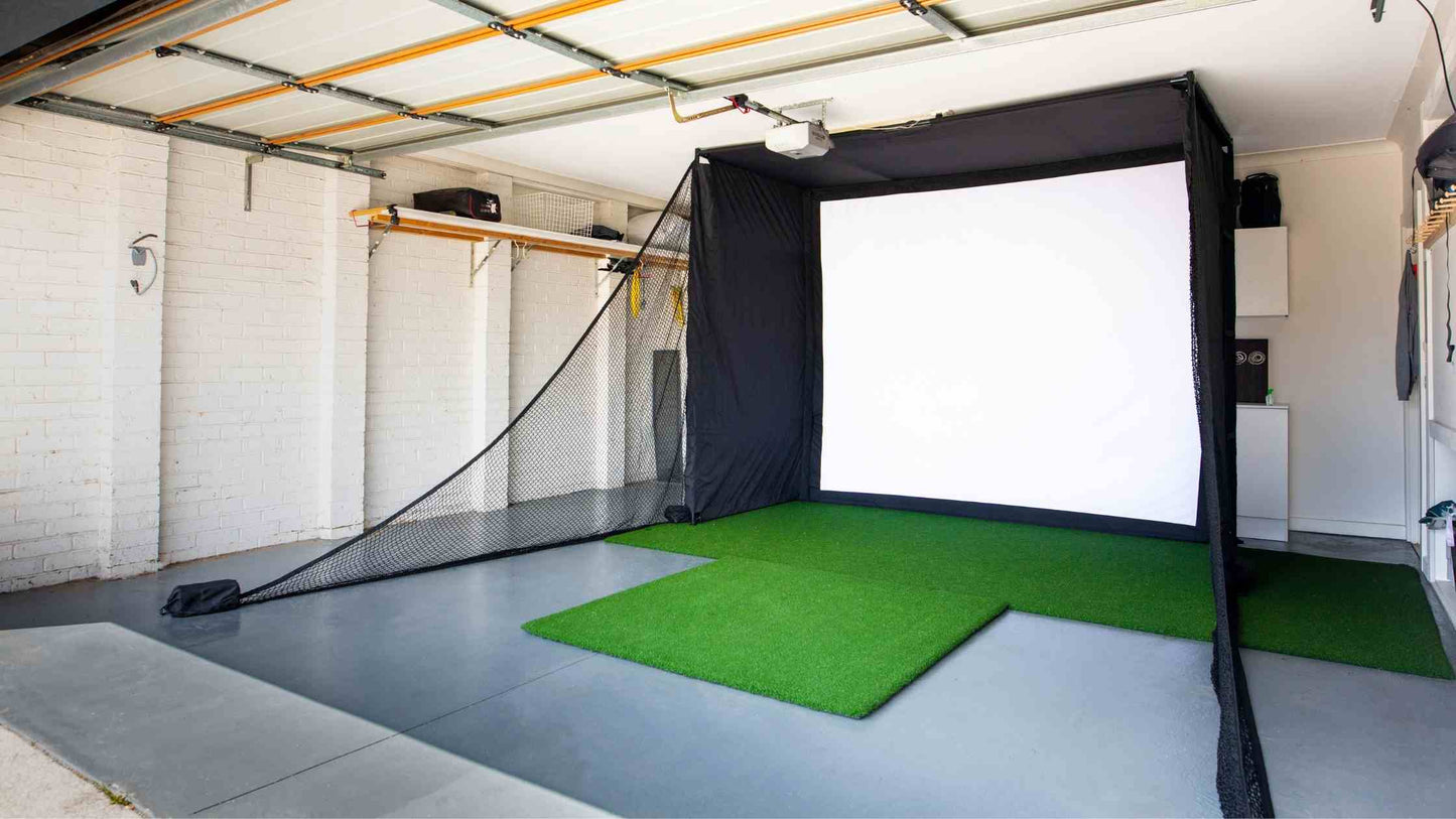 Golf Simulator Enclosure Side Netting Kit V3