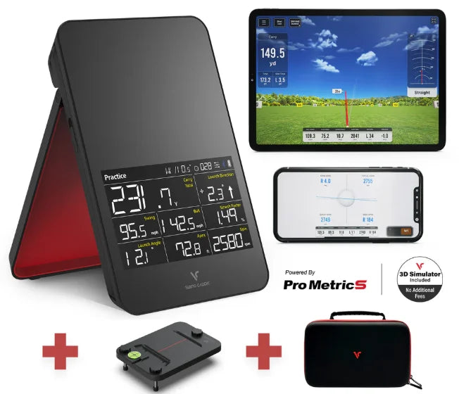 Swing Caddie SC4 PRO – Portable Launch Monitor & 3D Simulator