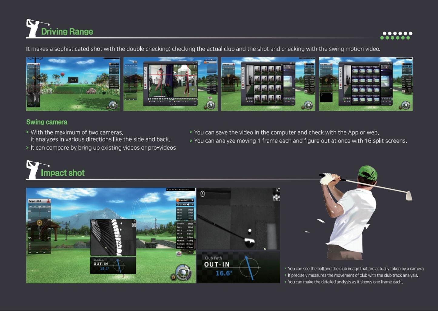 Bravo Golf-simulator