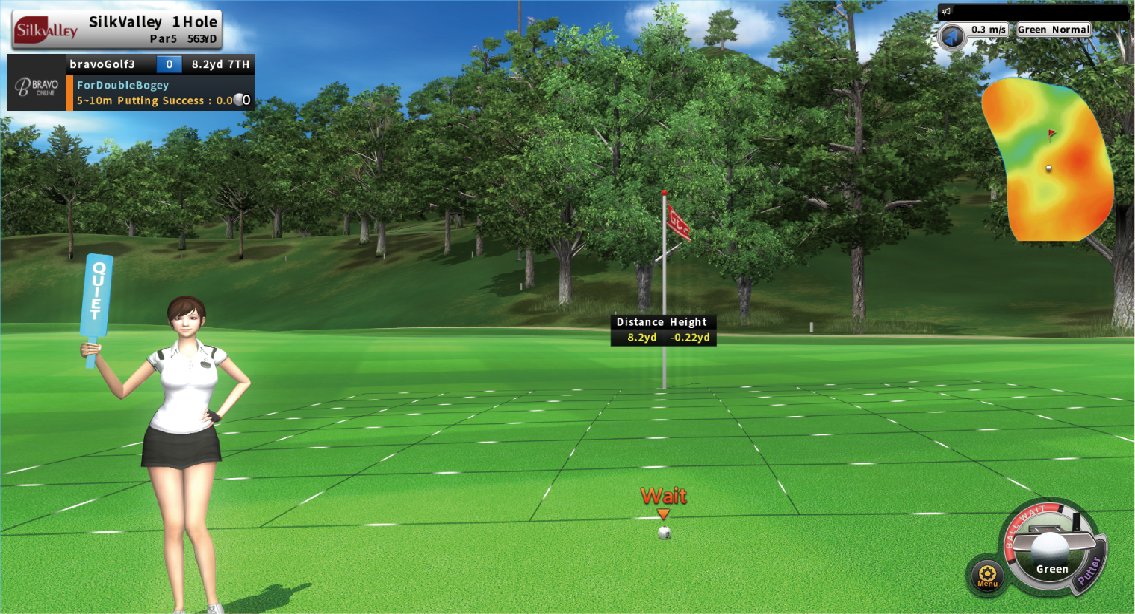 Bravo Golf-simulator