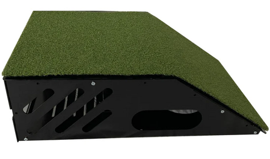 Golf Ramp - Op de vloer gemonteerde projectorkoffer