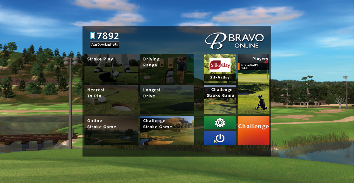 Bravo Golf-simulator